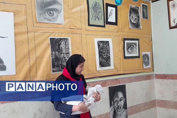 جلوه خلاقیت دانش‌آموزان بنت‌الهدی در هفته «ماها»