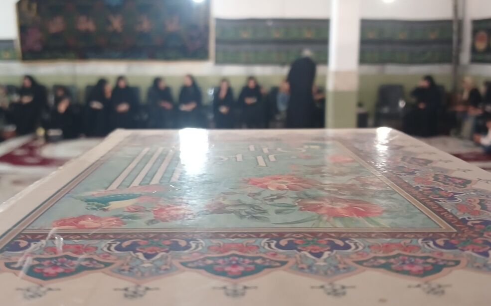 اربعین‌کرفس،در حسینیه علمدار
