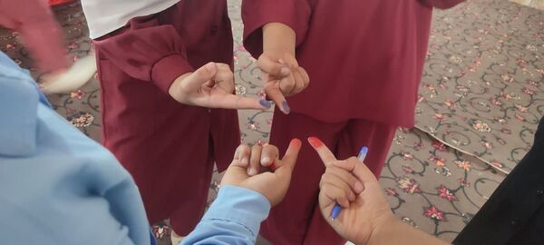 انتخابات شورای دانش‌آموزی در دبستان شهید کریمی پور 