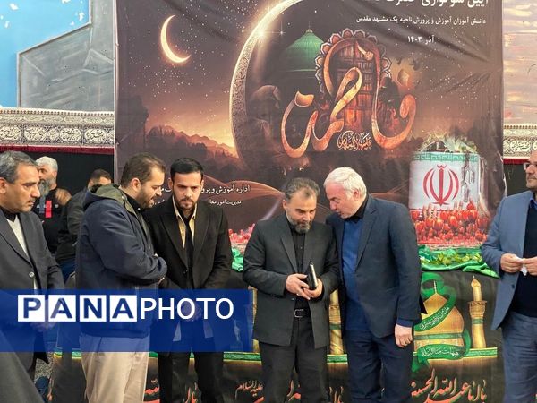 آیین سوگواری شهادت حضرت فاطمه الزهرا (س) در سالن مالک اشتر ناحیه یک مشهد 