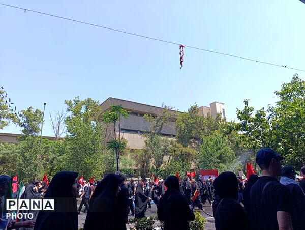 فریاد خونخواهان امام شهید در تهران