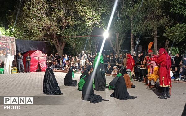 مراسم شبیه خوانی در میدان باغشمال تبریز