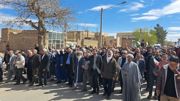 راهپیمایی روز جهانیِ قدس صالح آباد