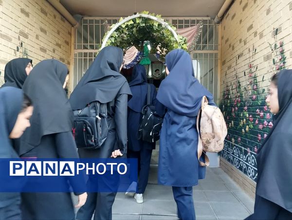 آیین بازگشایی مدارس در مدرسه ازرم مشهد 