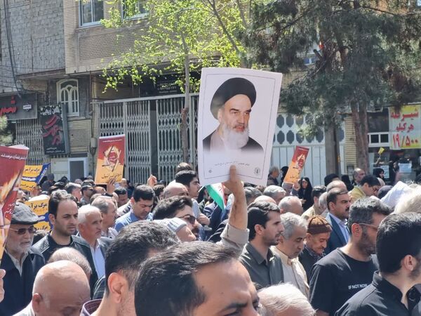 حضور پرشور مردم دارالمؤمنین کاشان در راهپیمایی روز قدس