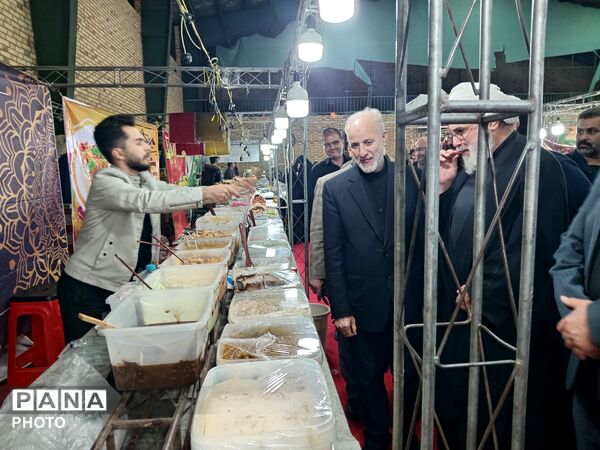 جلوه‌هایی از مراسم افتتاح نمایشگاه بهاره شهر جعفریه
