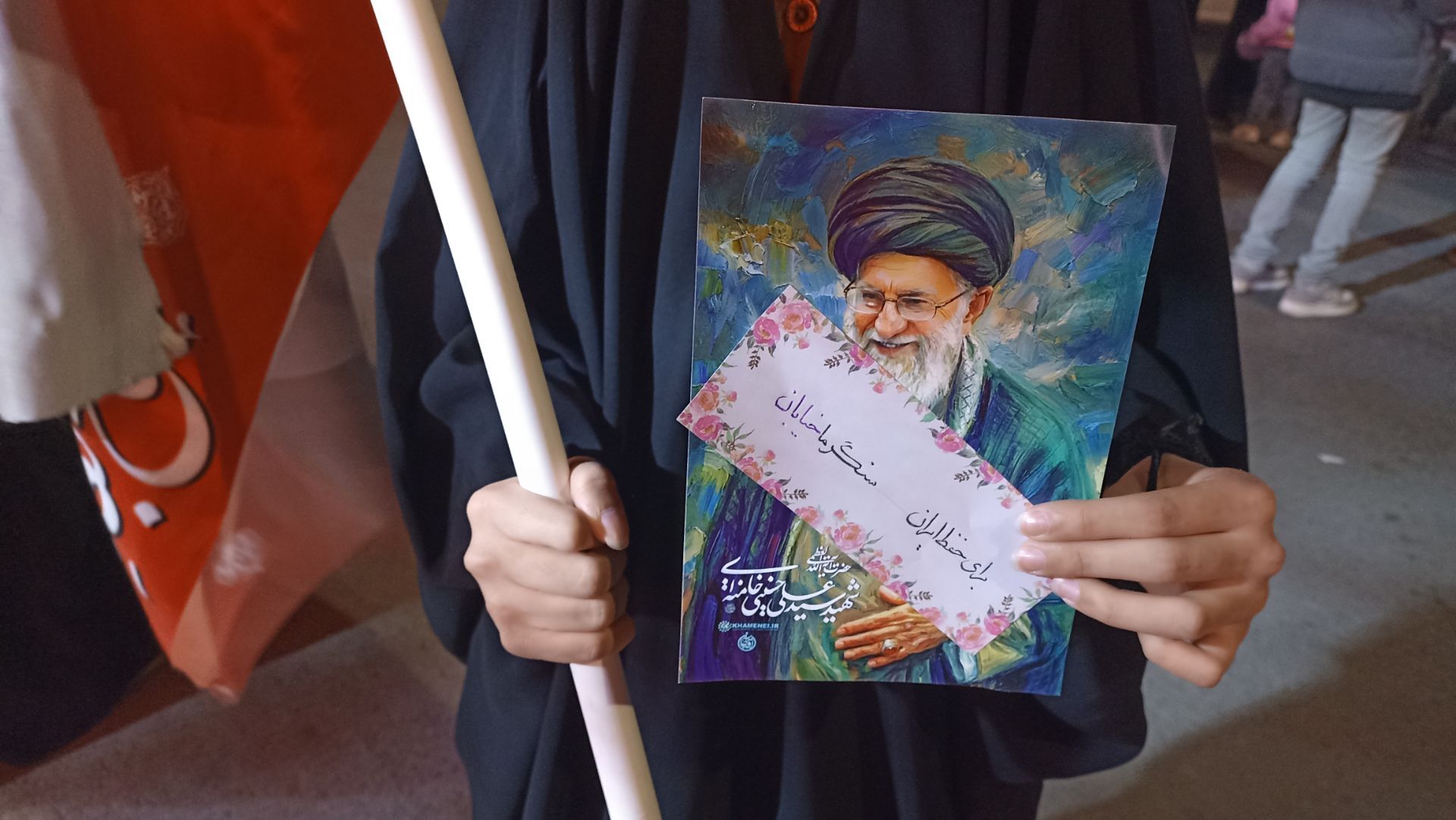 نماز استغاثه به امام زمان عجل الله تعالی فرجه الشریف در خیابان های مشهد