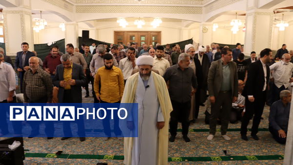 نماز جمعه باشکوه بندپی شرقی با سخنرانی رئیس آموزش و پرورش منطقه