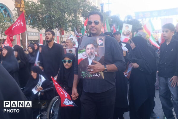 وداع باشکوه با خورشید در شهر خورشید؛ مشهد یکپارچه در سوگ
