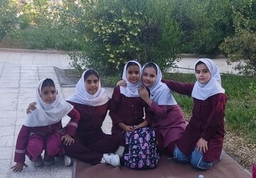 برگزاری اردوی دانش‌‌‌آموزی در حاجی‌آباد 