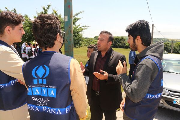 برگزاری کارگاه آموزشی و اردوی دانش‌آموز خبرنگاران پانا در شهرستان نمین