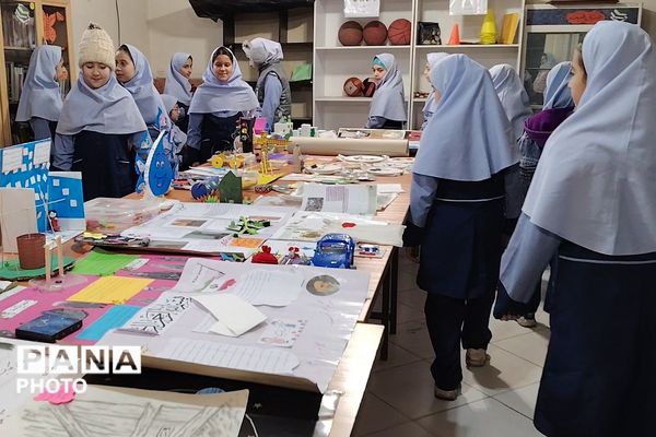 نمایشگاه طرح جابر در دبستان شهید مجید مجیدی ناحیه دو شهرری 