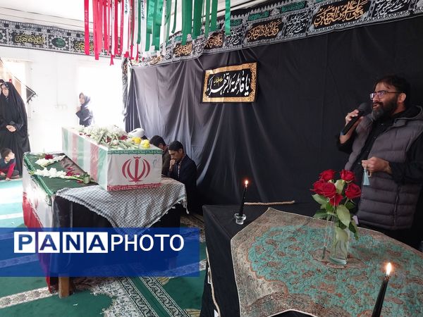 مراسم وداع با شهید گمنام در دبیرستان عصمت۲