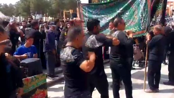 عزاداری عاشورای حسینی در امامزاده شاهرضا(ع) شهرضا با حضور هیات مذهبی