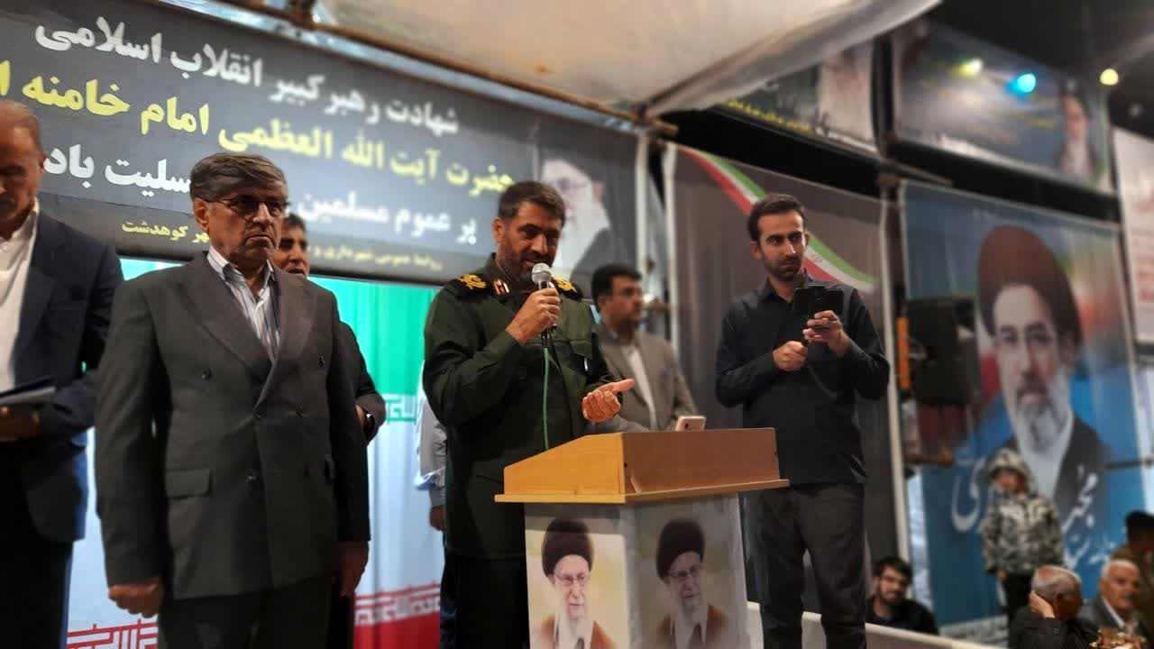 حضور مردم در خیابان‌ها، ضامن پیروزی در جنگ رمضان و تنگه هرمز؛ آمریکا قدرتی در حال افول است
