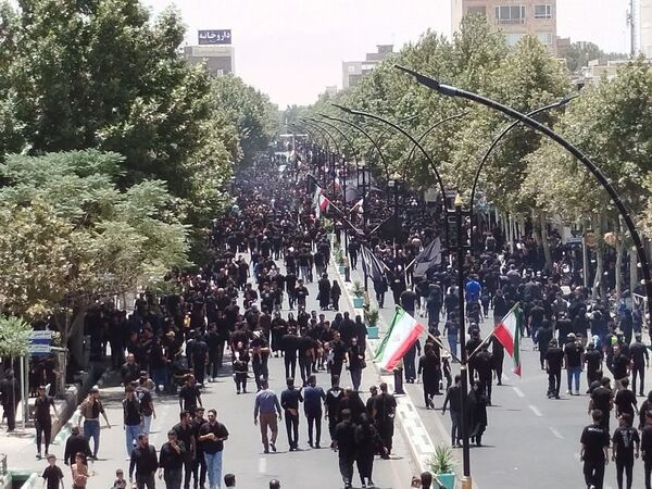 عزاداری روز عاشورا در کاشمر 