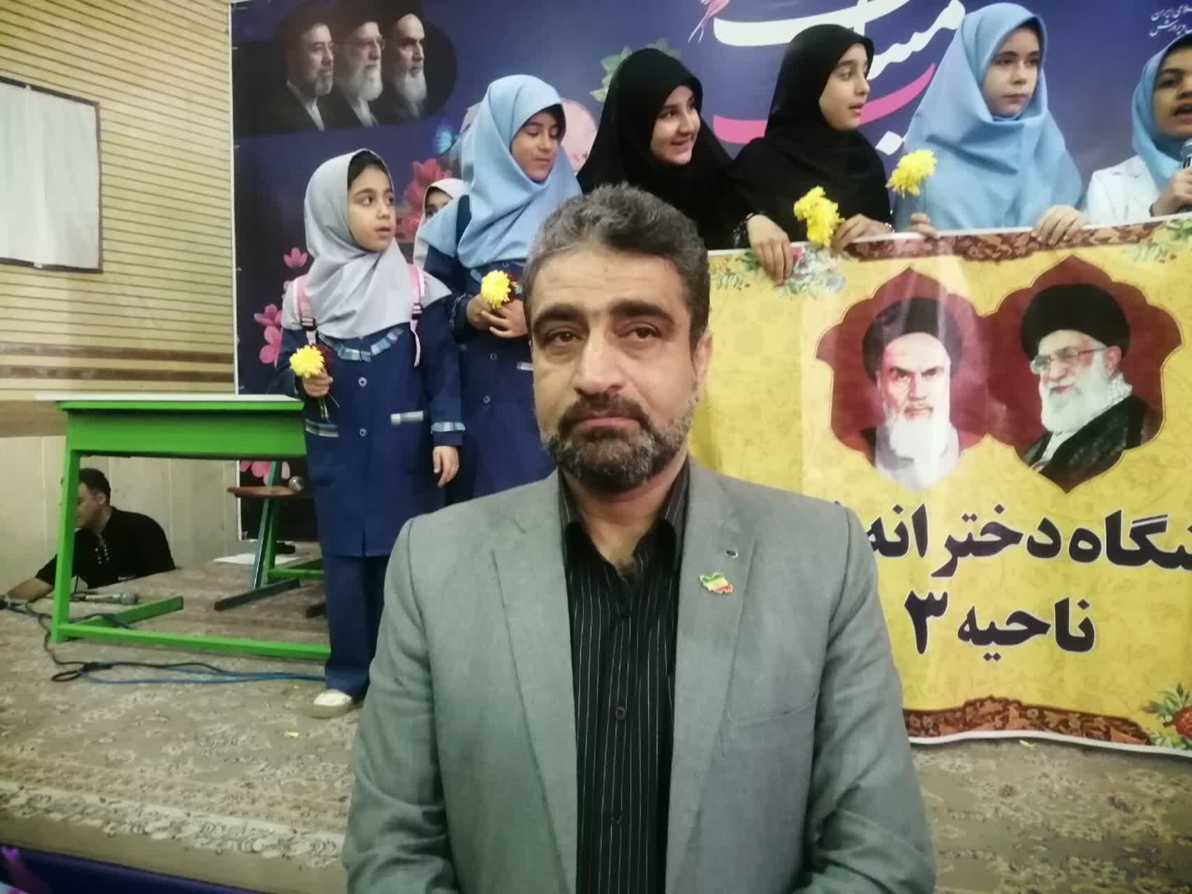 فعالیت 250 موکب آموزش و پرورش همزمان با شب‌های بیعت و نصرت در قم