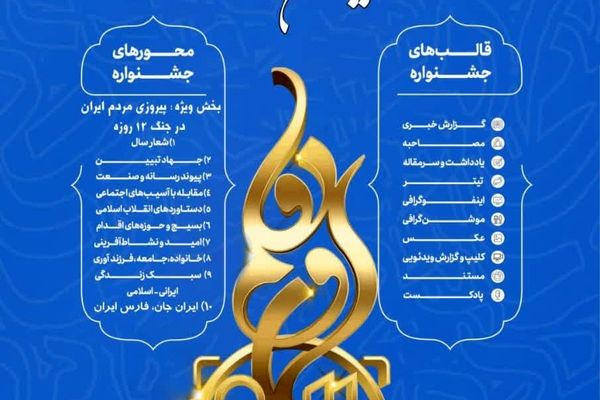 فراخوان هشتمین جشنواره رسانه ای ابوذر استان فارس
