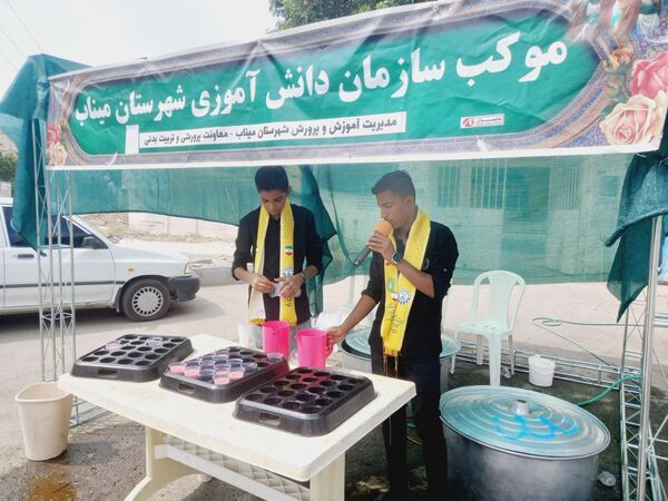 مراسم عزاداری روز عاشورا در میناب