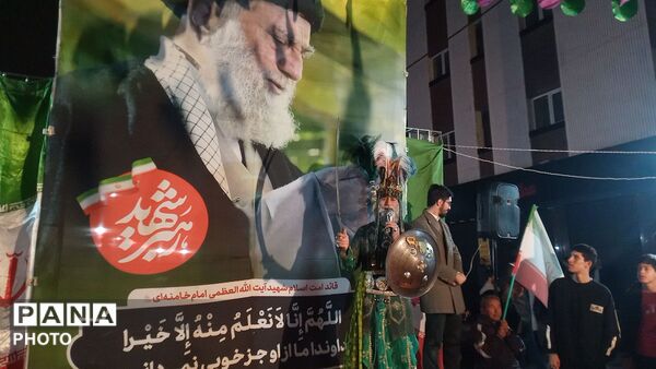 اجتماع مردمی میدان حجاب مشهد