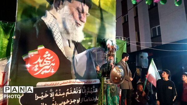 اجتماع مردمی میدان حجاب مشهد