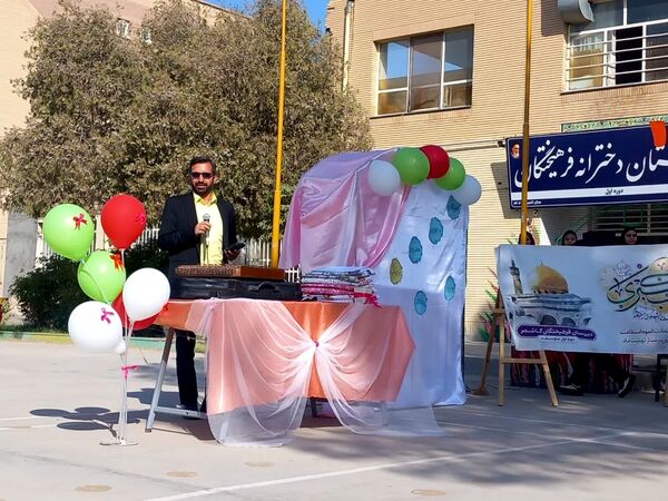 مراسم ولایت حضرت زینب در دبیرستان دخترانه فرهیختگان 