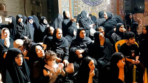 تعزیه‌خوانی در مسجد الهادی اهواز