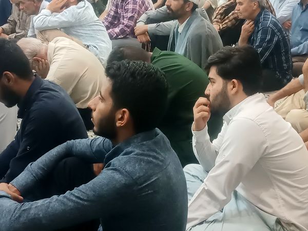 مراسم نخستین سالگرد شهادت شهدای خدمت در مسجد الهادی نیشابور 