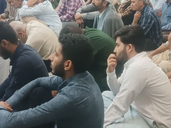 مراسم نخستین سالگرد شهادت شهدای خدمت در مسجد الهادی نیشابور 
