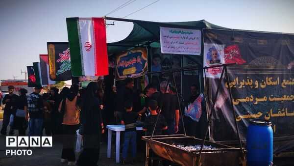  طنینِ « یا حسین » در مسیر جاماندگانِ اراکی