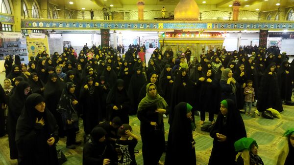 پیاده‌روی عزاداران زینبی در قائمشهر