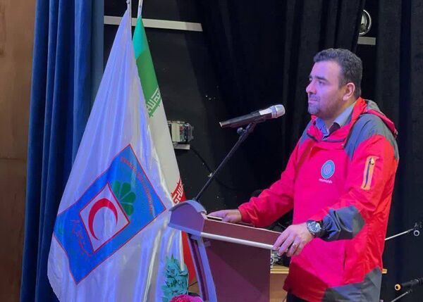 آیین تجلیل از جوانان، امدادگران، داوطلبان و مربیان هلال احمر کاشمر