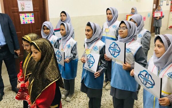 افتتاح اتاق بهداشت و روز جهانی غذا در دبستان شهیده کفاش ناحیه ۶ مشهد مقدس