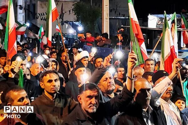  لردگان یک صدا و یک‌دل، جانم فدای رهبر