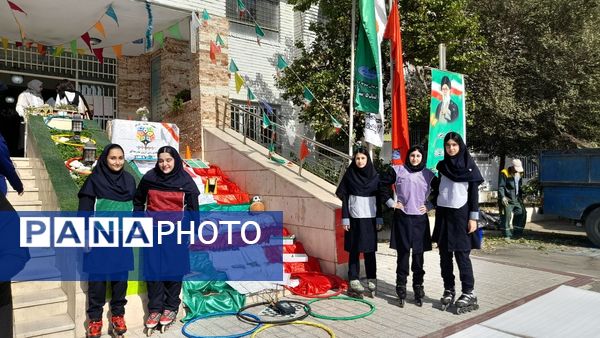 برگزاری المپیاد ورزشی و رقابت سالم دانش‌آموزان دبیرستان آینده‌سازان ناحیه ۴ کرج 