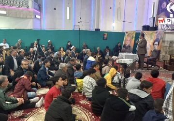 برپایی یادواره شهدای مقاومت در روستای صرم قم