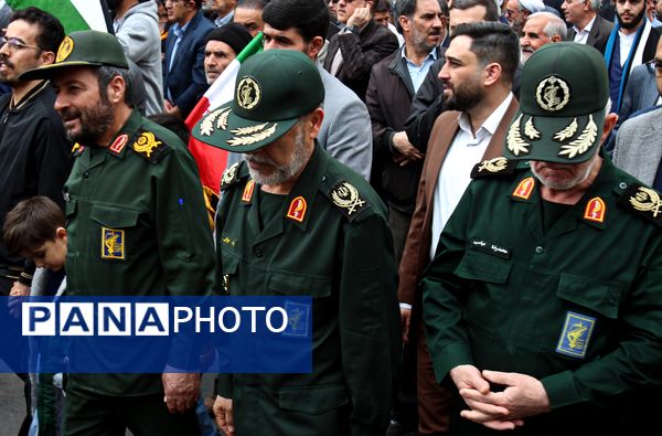 راهپیمایی روز قدس در زنجان 