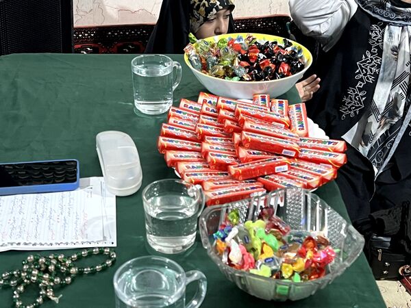 برگزاری مراسم ولادت امام حسین(ع) در مسجد حضرت ابوالفضل شهرک ینگی امام ساوجبلاغ
