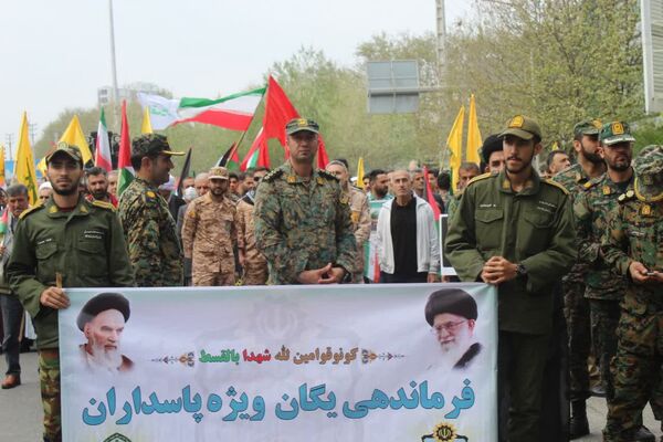 راهپیمایی روز جهانی قدس در ساری