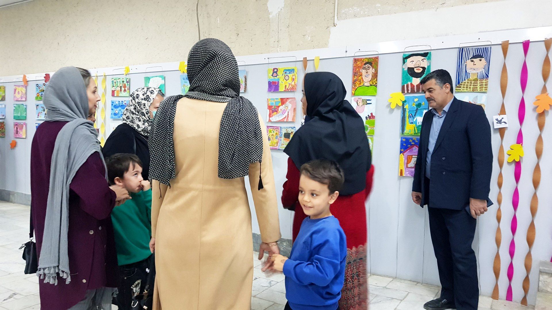 افتتاح نمایشگاه نقاشی کودک در شیروان 