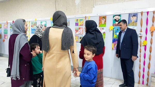 افتتاح نمایشگاه نقاشی کودک در شیروان 