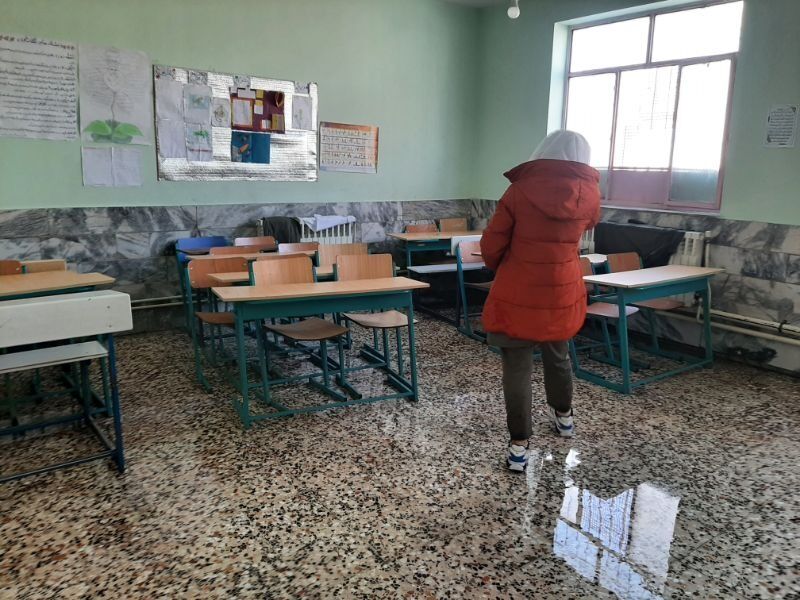 پویش پاکداشت بهاری در مدرسه شهید خاقانی شهرستان شیروان