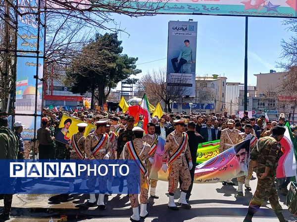 راهپیمایی باشکوه روز قدس در بروجرد
