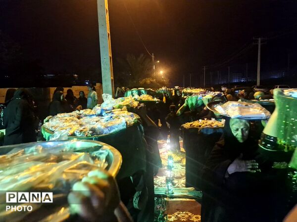 مراسم سینی‌گردانی حضرت قاسم (ع) در شب شام غریبان