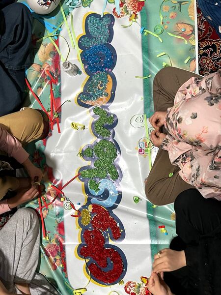 آخرین لحظات معنوی روز اعتکاف در مسجد امام حسین(ع)