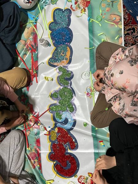 آخرین لحظات معنوی روز اعتکاف در مسجد امام حسین(ع)