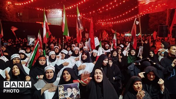 آیین عزاداری شب حضرت ابوالفضل(ع) همزمان با صد و پانزدهمین شب بیعت با رهبری در نورآباد