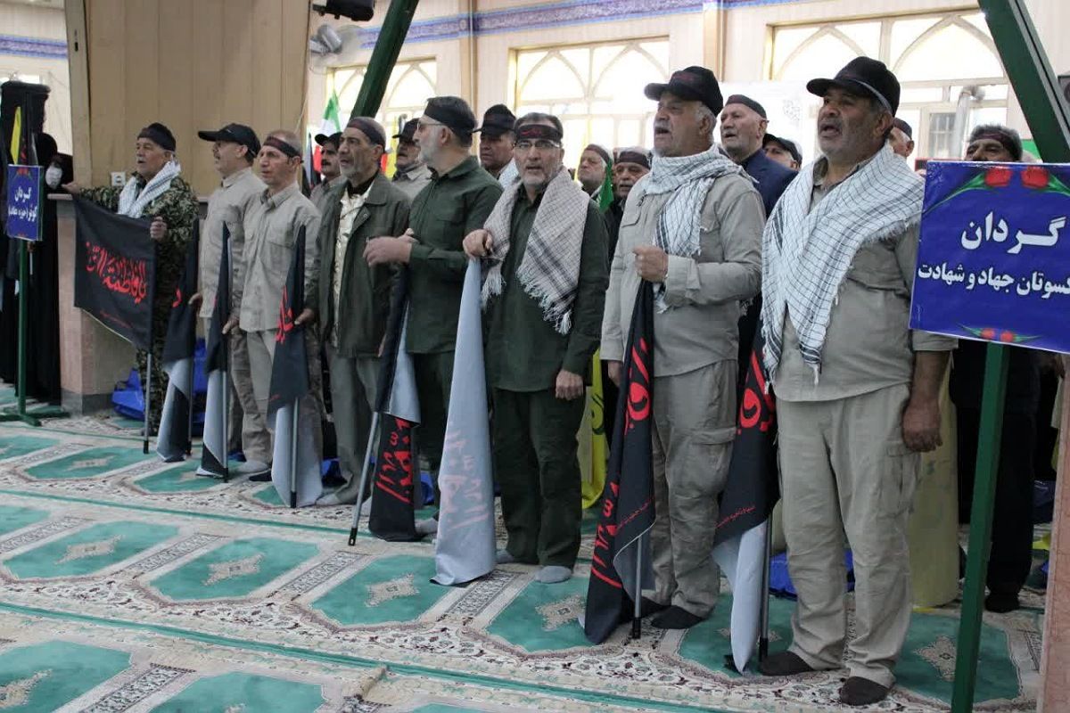 رزمایش اقتدار ملت بزرگ ایران در چهاردانگه