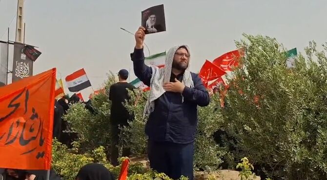 آیین وداع با قائد‌ شهید امت