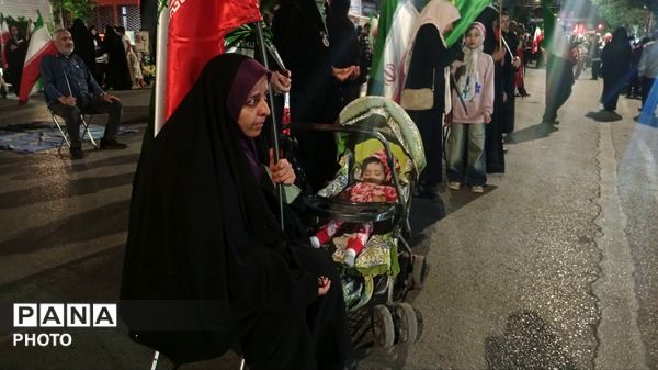 هشتاد و پنجمین شب از شب های مقاومت نیشابور در قاب پانا 